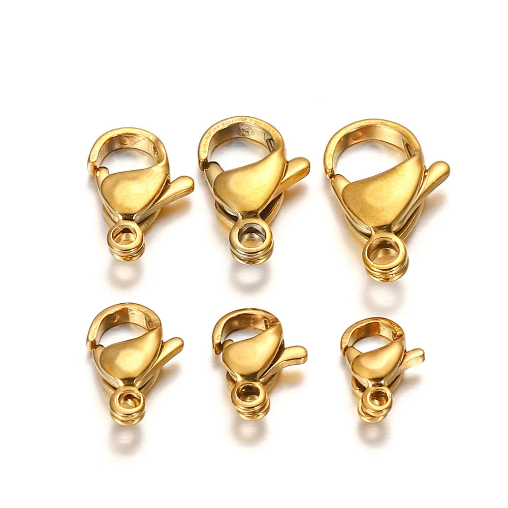 Gold Plated Lobster Clasps DIY