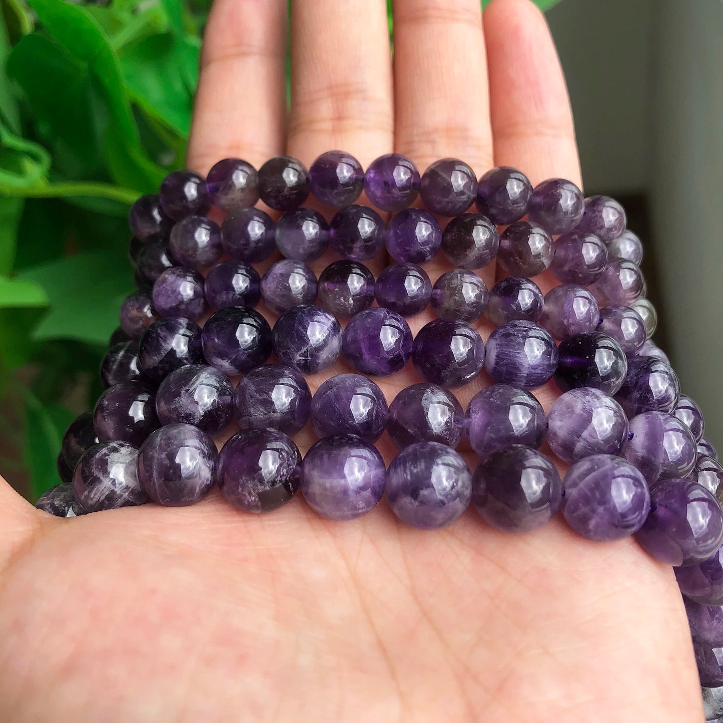 Amethyst Round Beads DIY