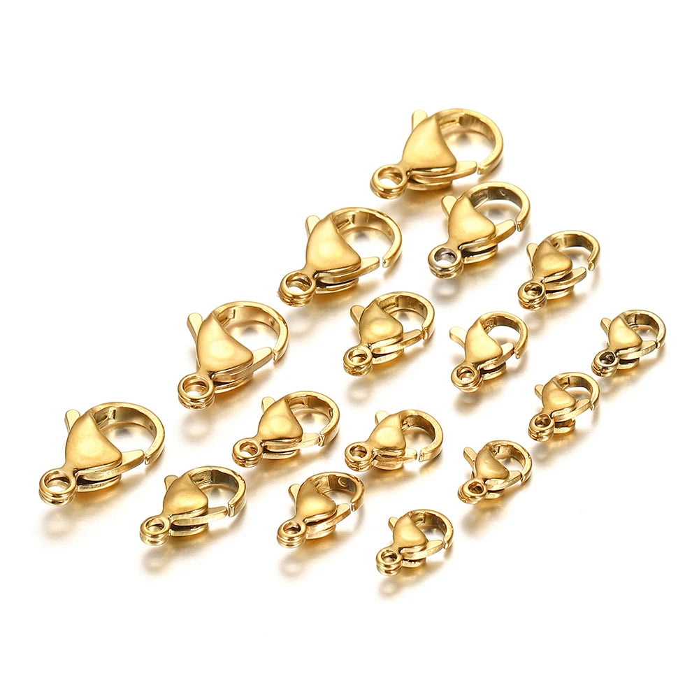 Gold Plated Lobster Clasps DIY
