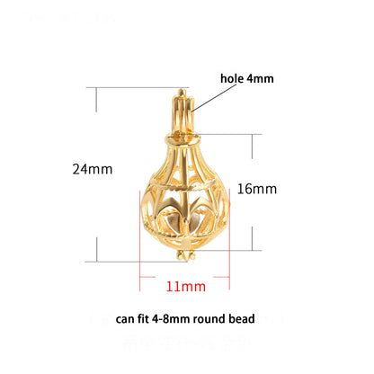 Silver Pearl Cage – Magic Vase