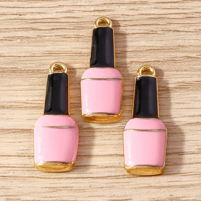 10pcs Lipstick Lips Charms