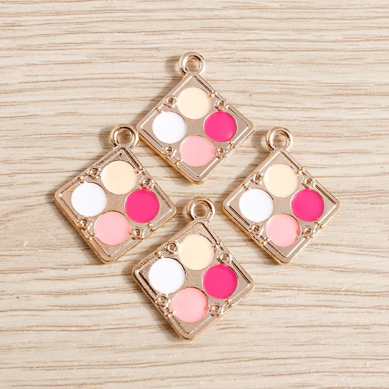 10pcs Lipstick Lips Charms