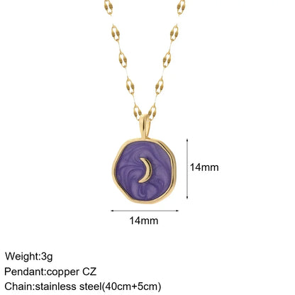Gold Animal & Heart Necklace
