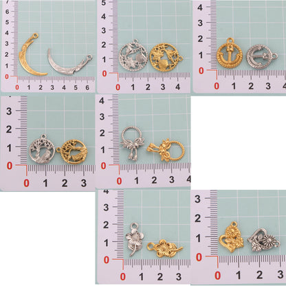 10pcs Stainless Steel Charms