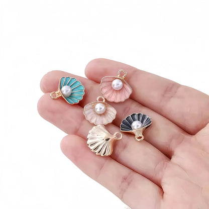5pcs Starfish Shell Charms DIY