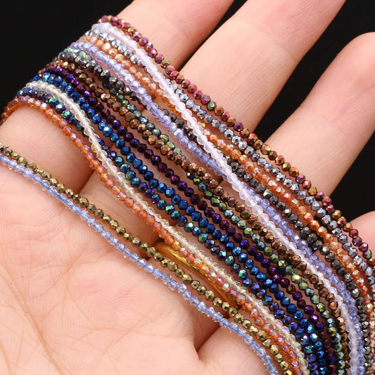 Strand Stone & Crystal Spacer Beads