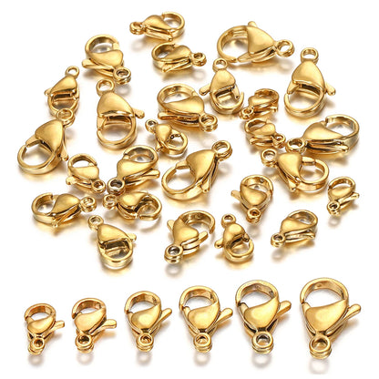 Gold Plated Lobster Clasps DIY
