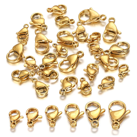 Gold Plated Lobster Clasps DIY