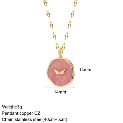 Gold Animal & Heart Necklace