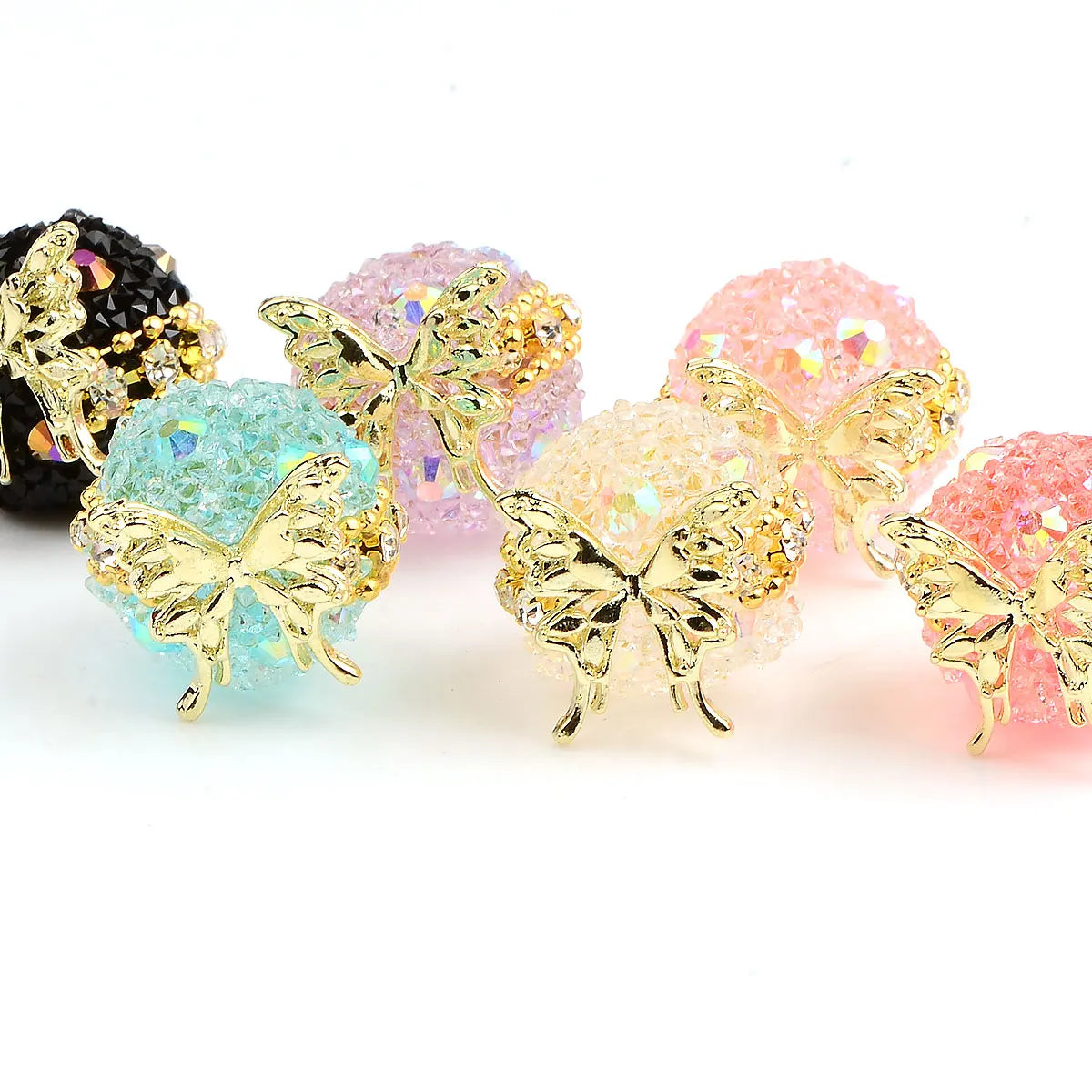 Acrylic Bowknot Beads – 3pcs