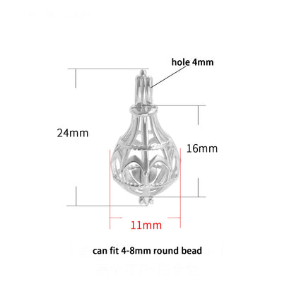 Silver Pearl Cage – Magic Vase