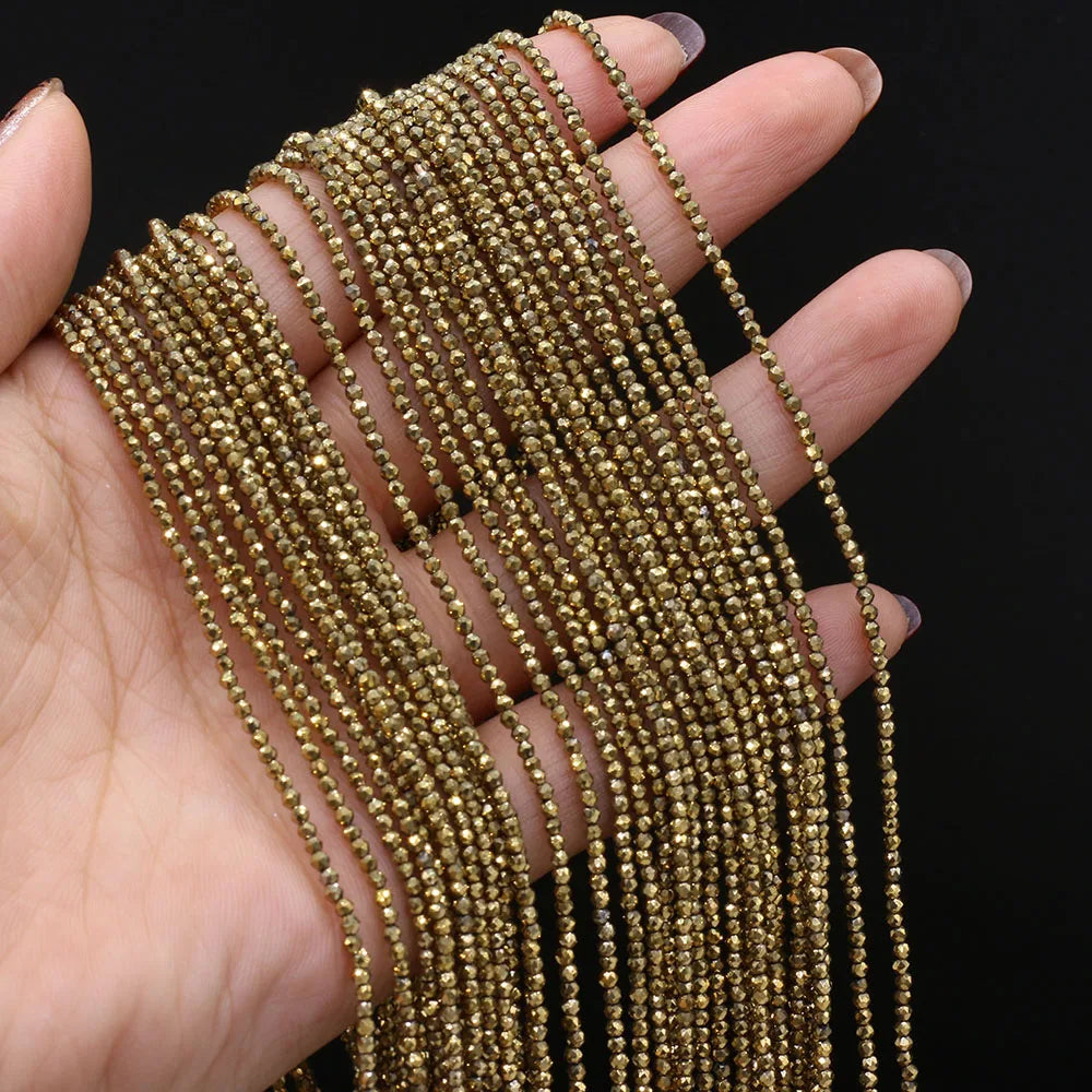 Strand Stone & Crystal Spacer Beads