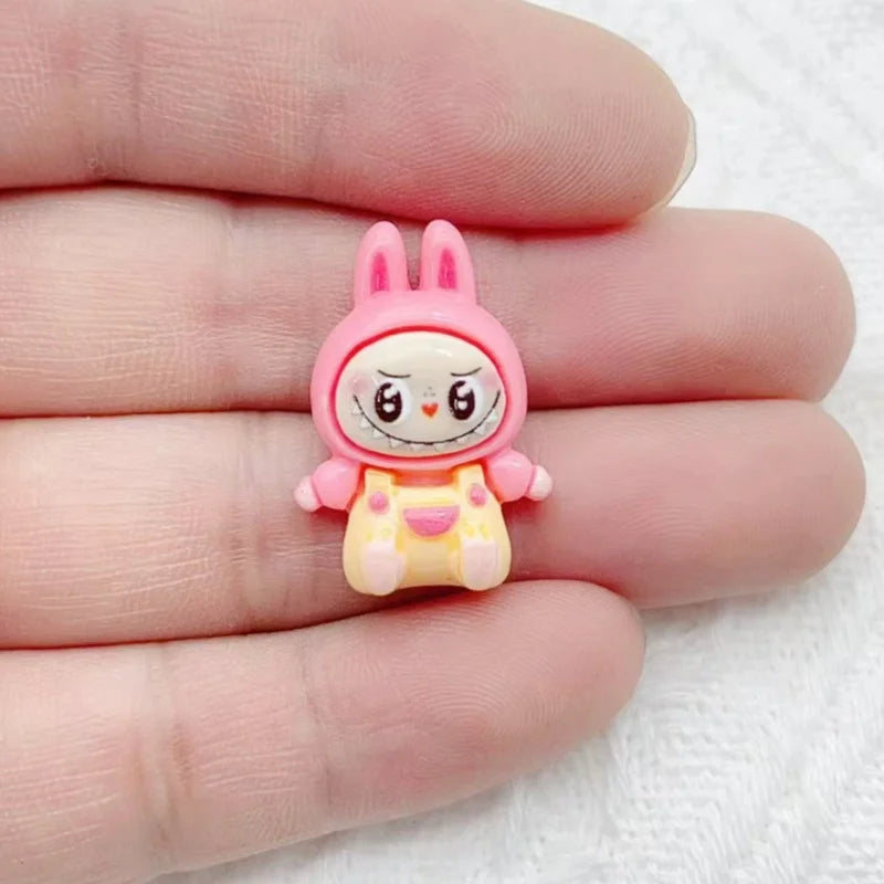 10PCS Rabbit Resin DIY Charms