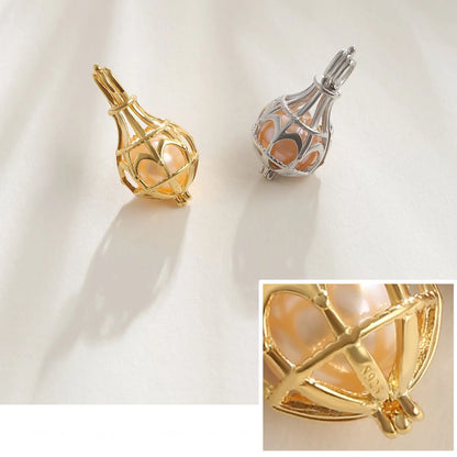 Silver Pearl Cage – Magic Vase