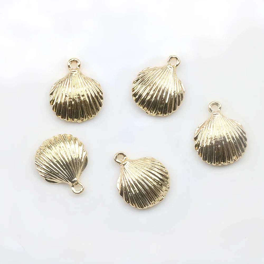 5pcs Starfish Shell Charms DIY