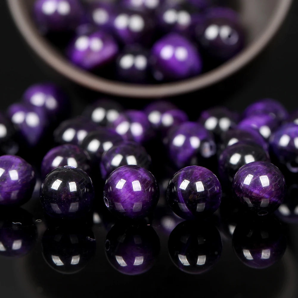 Tiger Eye Round Beads DIY
