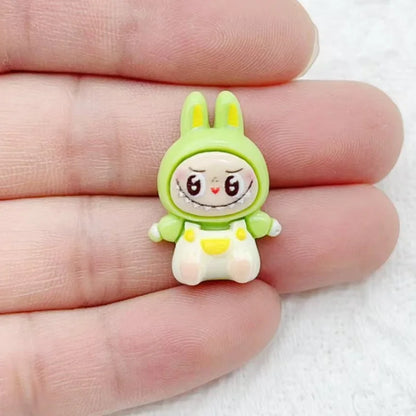 10PCS Rabbit Resin DIY Charms