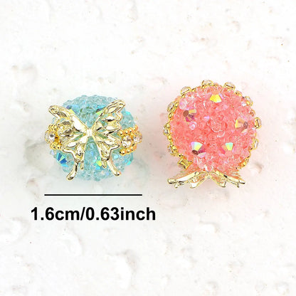Acrylic Bowknot Beads – 3pcs