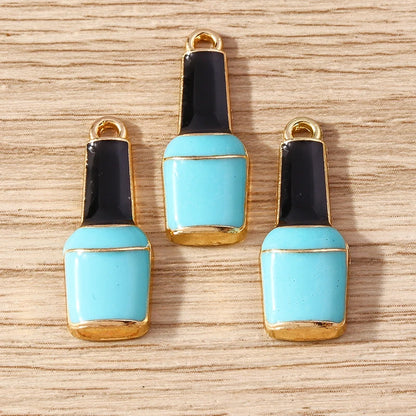 10pcs Lipstick Lips Charms