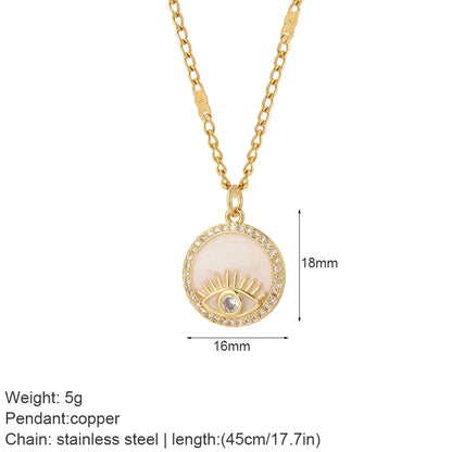 Gold Animal & Heart Necklace