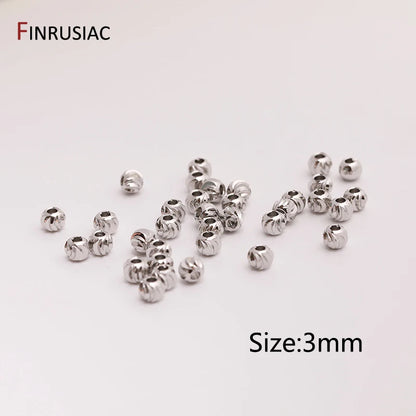 Gold Plated Flower Spacer Beads