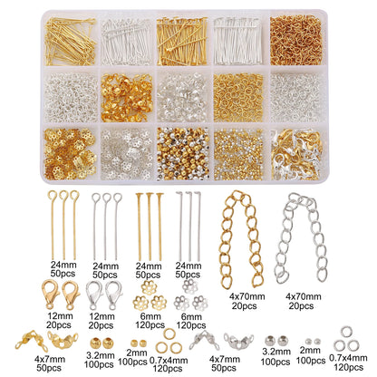 Metal Charm Set for DIY