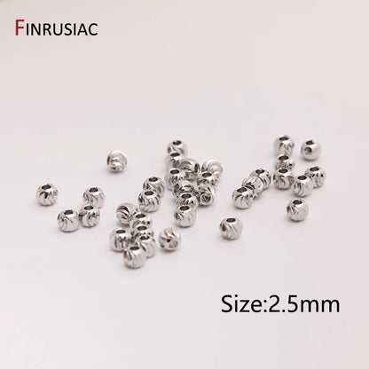 Gold Plated Flower Spacer Beads