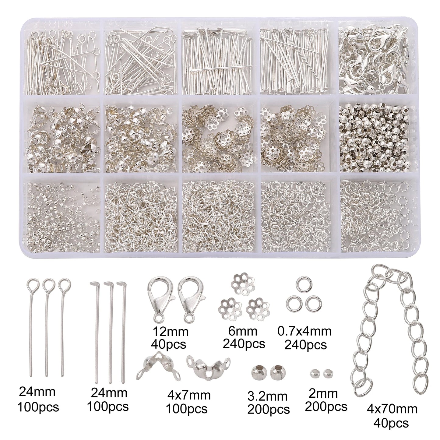 Metal Charm Set for DIY