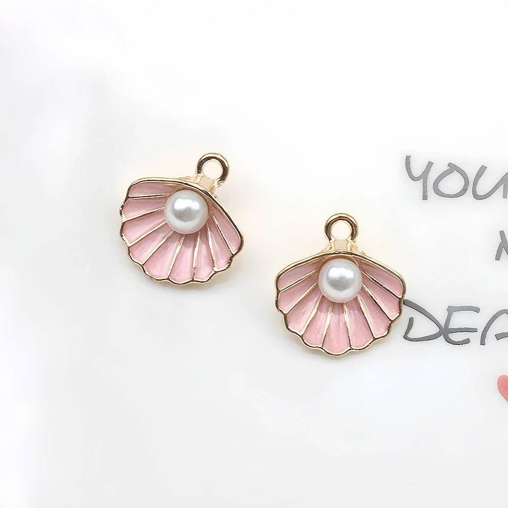 5pcs Starfish Shell Charms DIY